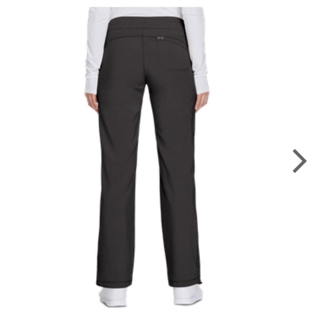 Cherokee Infinity Drawstring White Scrub Pants - image 2